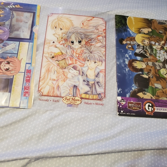 $3 Each - Anime Clear Files Assortment - Picture 11 of 14